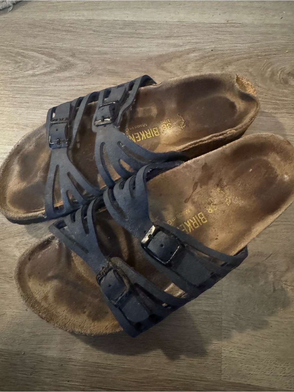 BIRKENSTOCK Suede Slide Sandals